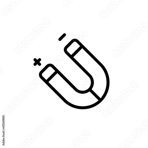 magnet sign symbol vector