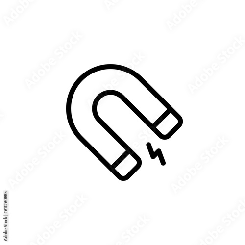 magnet sign symbol vector