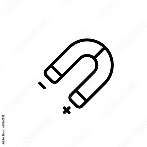 magnet sign symbol vector