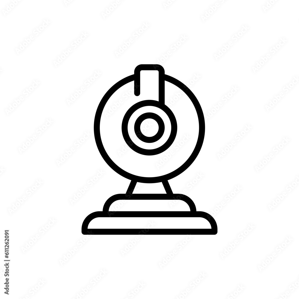 communication webcam sign symbol vector communication webcam sign symbol vector