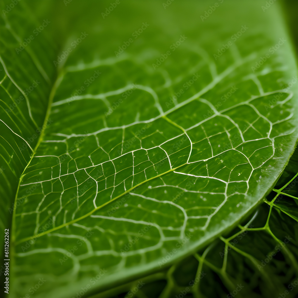 Close up of green leaf texture background. Macro image of nature. Close up of green leaf texture background. Macro image of nature.