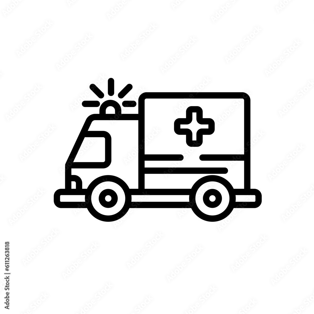 ambulance sign symbol vector ambulance sign symbol vector