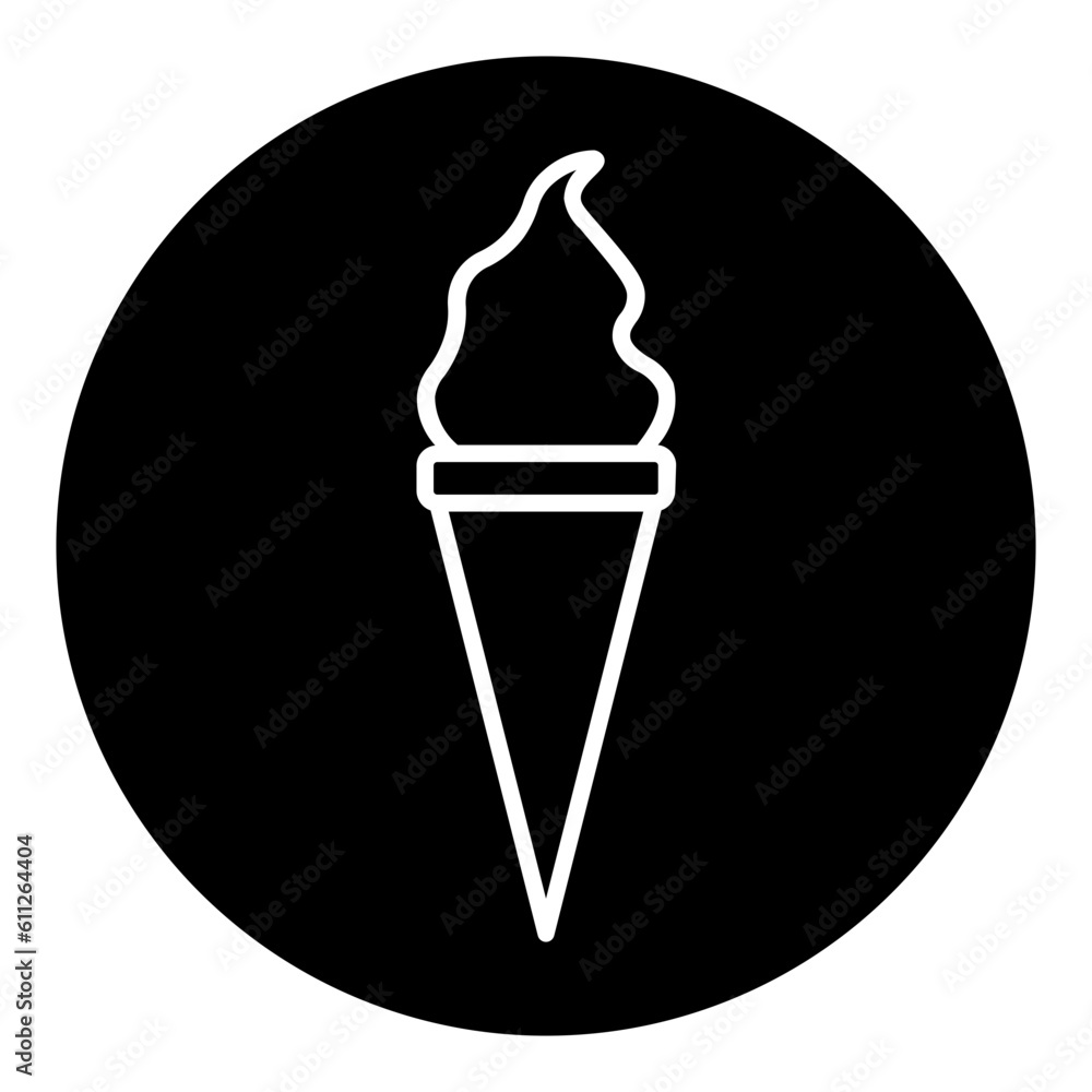 Obraz premium ice cream icon