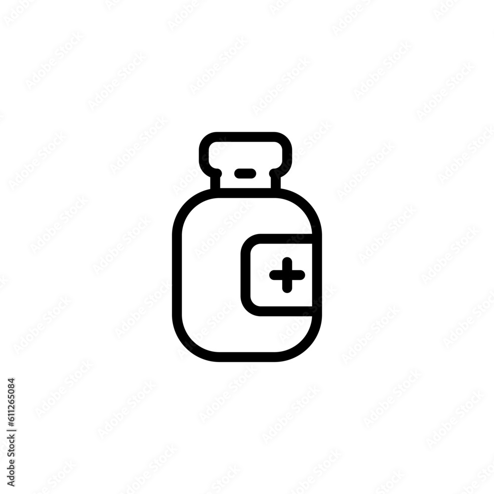 medicine bottle sign symbol vector medicine bottle sign symbol vector