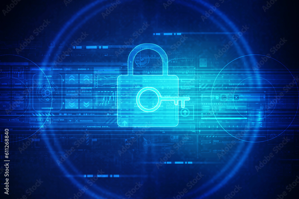 2D illustration key and lock
2D illustration key and lock