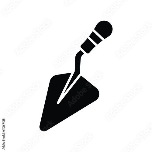 trowel icon vector design template in white background