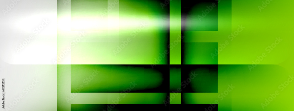 Obraz premium Light and shadow squares and lines abstract background