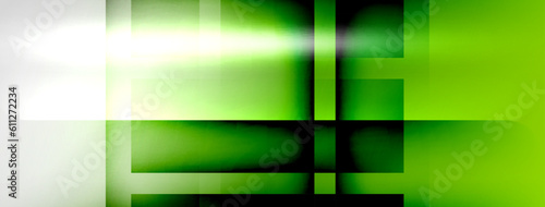 Light and shadow squares and lines abstract background