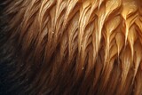 Wet animal fur skin texture Generative AI