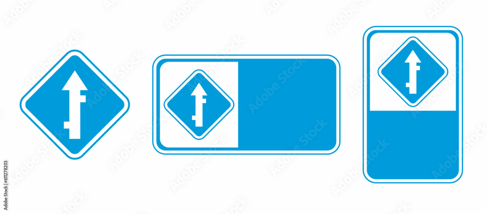 vector intersection traffic signs and templates vector intersection traffic signs and templates