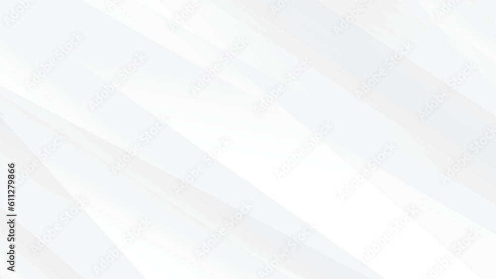 Fototapeta premium Abstract white and grey gradient color with modern geometric background for graphic design element