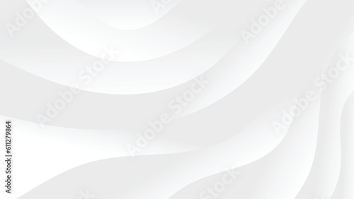 Abstract white and grey gradient color with modern geometric background for graphic design element