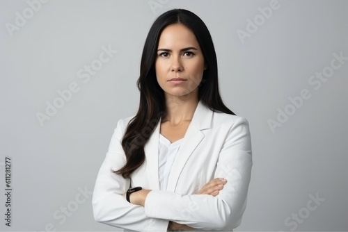 Businesswoman gloomy. Generate Ai