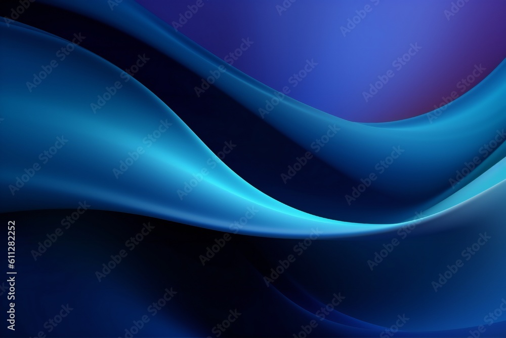 Dynamic waves flow background for business presentation design Generative AI Dynamic waves flow background for business presentation design Generative AI