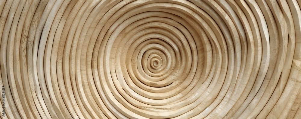 Abstract spiral wood background Generative AI Abstract spiral wood background Generative AI
