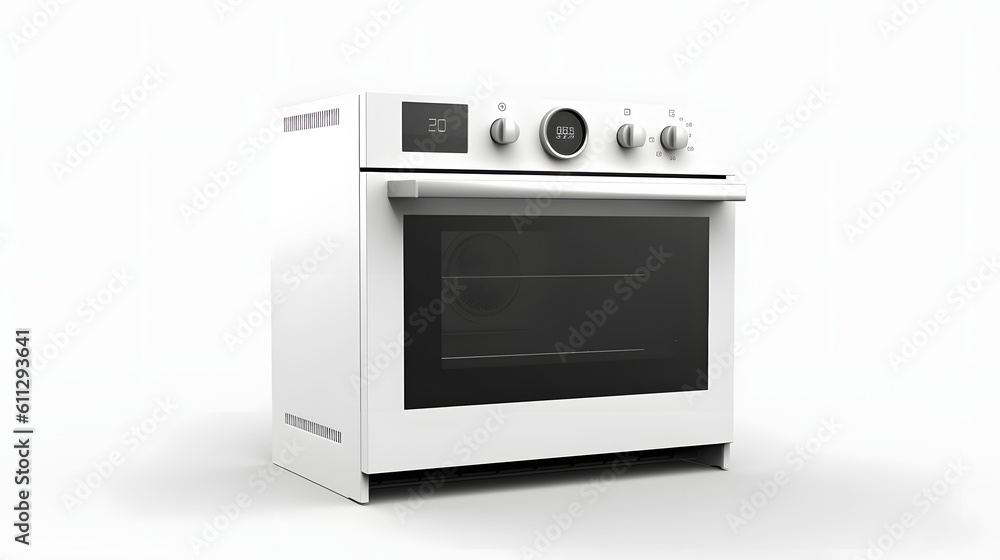 Fototapeta premium stove isolated on white