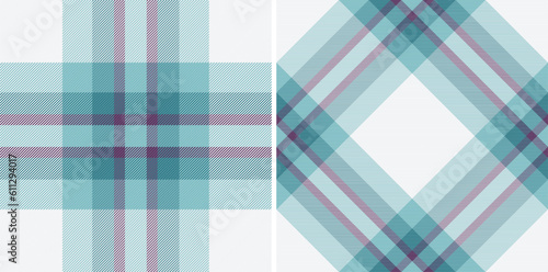 Fabric plaid background of texture textile check with a tartan vector pattern seamless.
