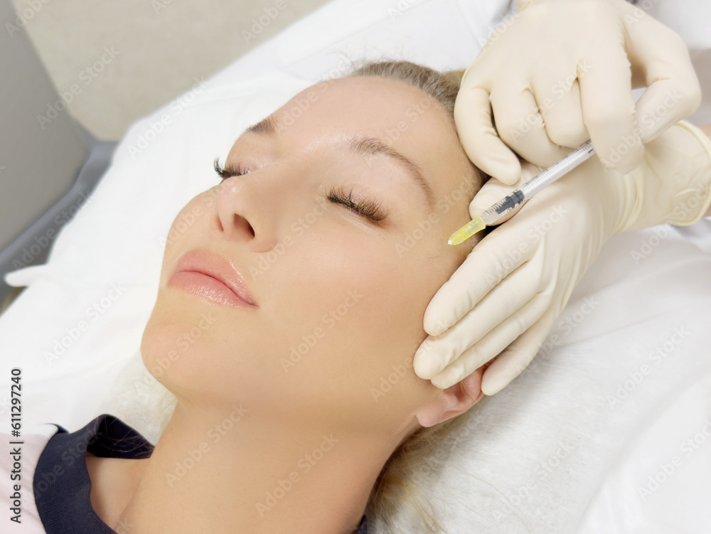 Botulinum toxin injection for facial wrinkles ,in the therapy of mimic ...