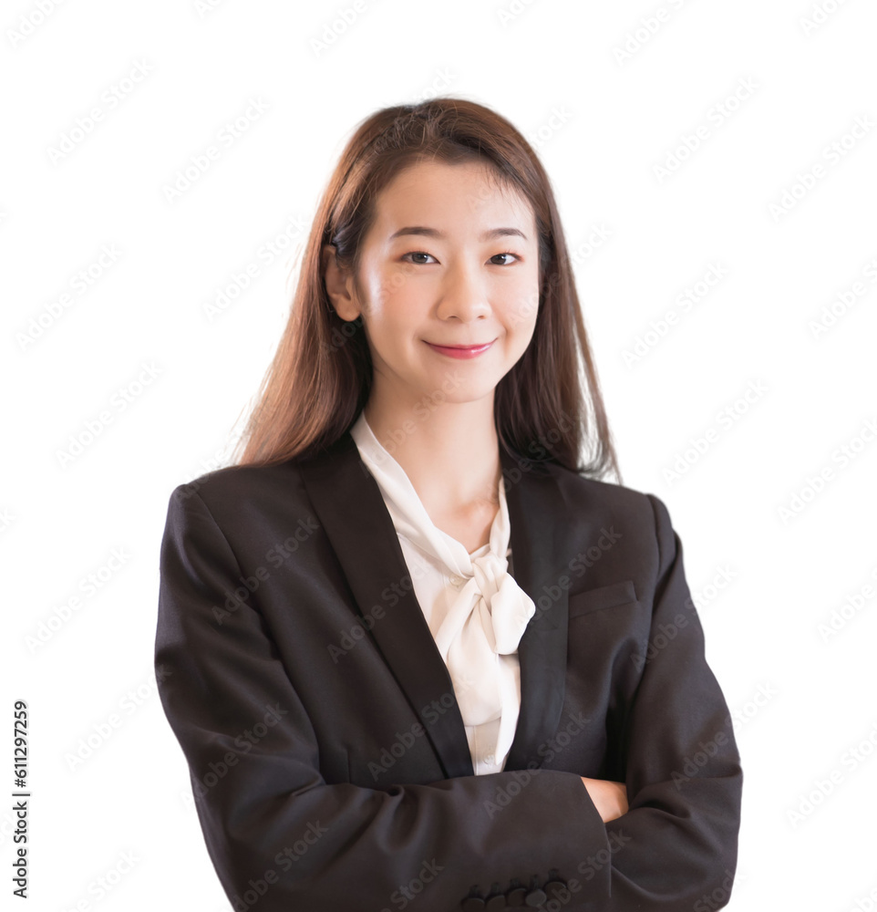 Young Asian businesswoman in formal suit, isolated white background, remove background Young Asian businesswoman in formal suit, isolated white background, remove background