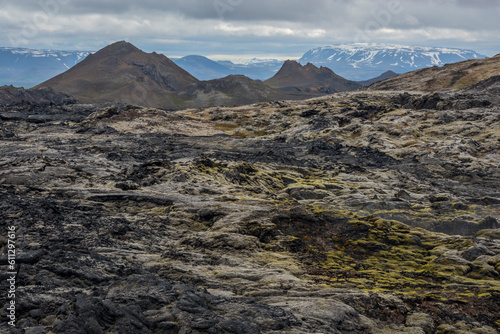 Krafla landscape near Myvatn (Iceland landscapes) photo