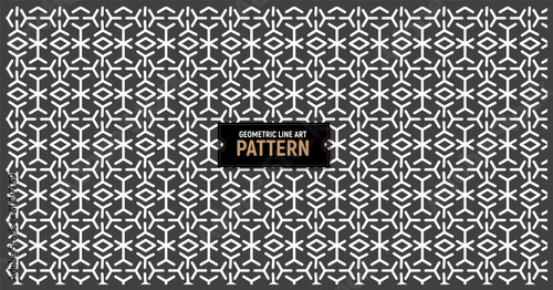 Geometric seamless pattern