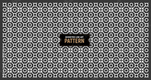 Geometric seamless pattern