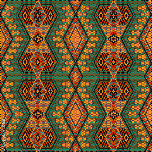 Folk ornament, national pattern, ethnic embroidery, ornamental texture, traditional geometric motives of the tribes of the Australian continent.