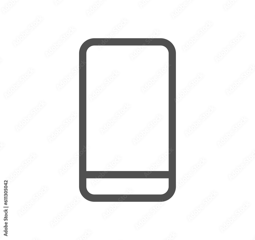 Smartphone protection related icon outline and linear symbol. Smartphone protection related icon outline and linear symbol.