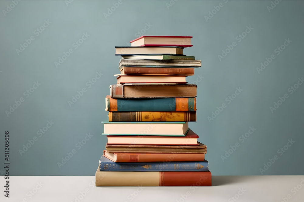 stack of books stack of books