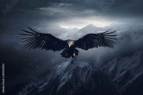 eagle in the sky © fadi
