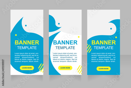 Career opportunities in IT web banner design template. Vector flyer with text space. Advertising placard with customized copyspace. Printable poster for advertising. Arial font used