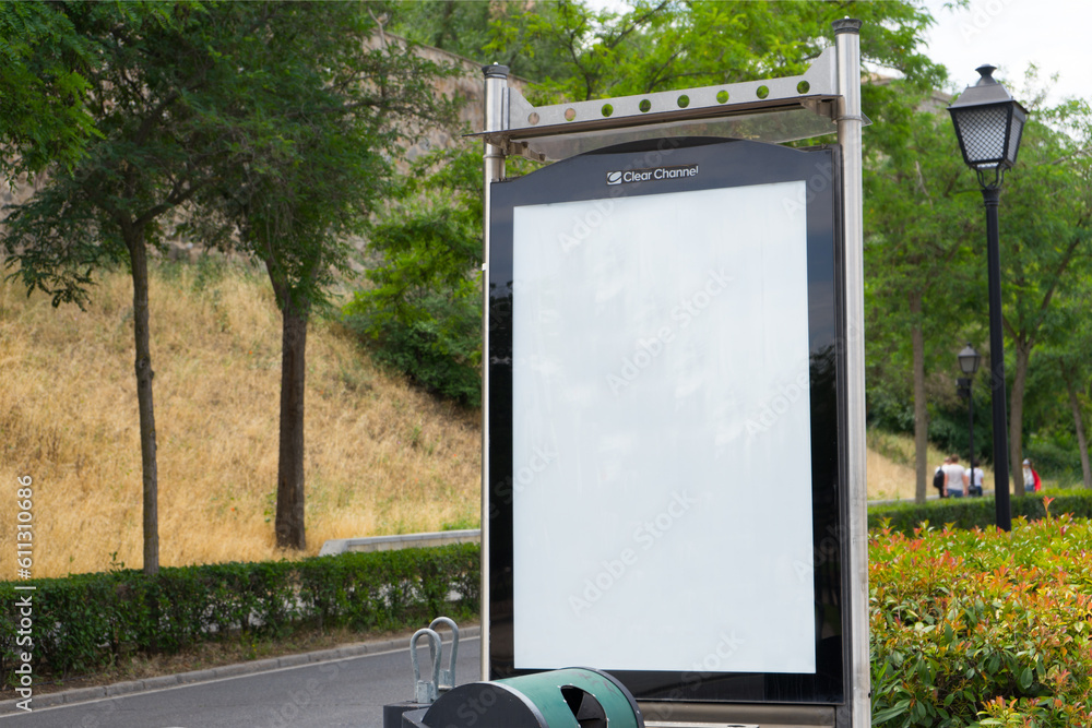 Billboard Bus Stop Mockup Billboard Bus Stop Mockup