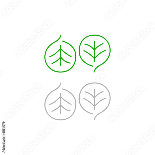 NATURAL BIO ECO FARM FRESH PRODUCT SIGN SYMBOL LOGO ISOLATED ON WHITE 