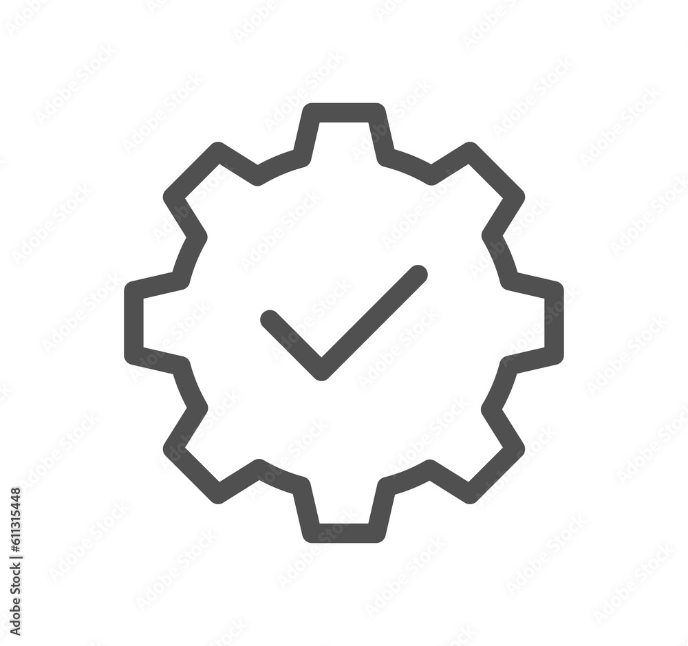 Gear related icon outline and linear symbol.
Gear related icon outline and linear symbol.