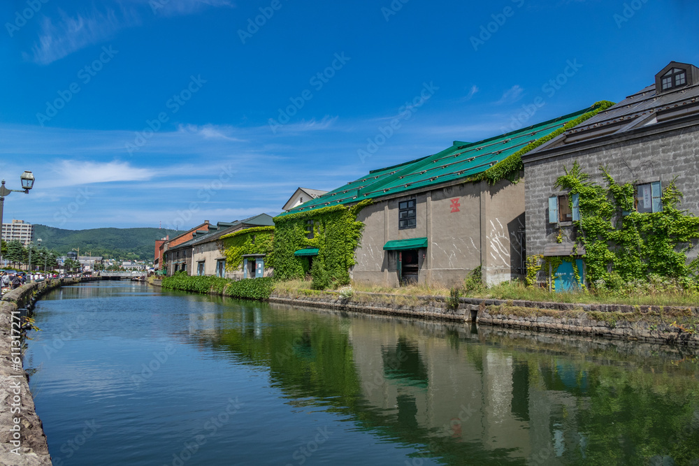 小樽運河、夏観光