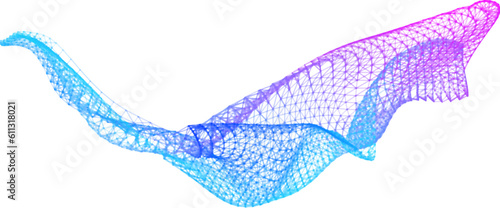 Network lines. Net wave information flow. Scientific paradigm solutions future. Forward vision progress. Big data cells deep development analysis. foresight conference background banner.