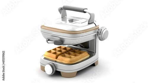 waffle maker  isolated