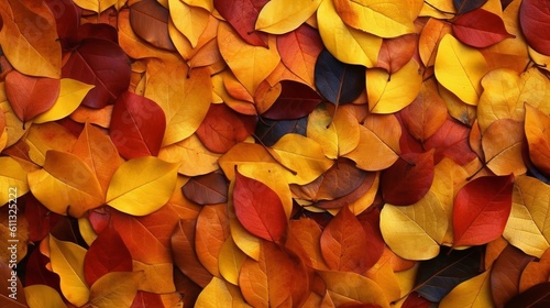 Autumn Leaf Carpet Beautiful Pattern © VisualMarketplace