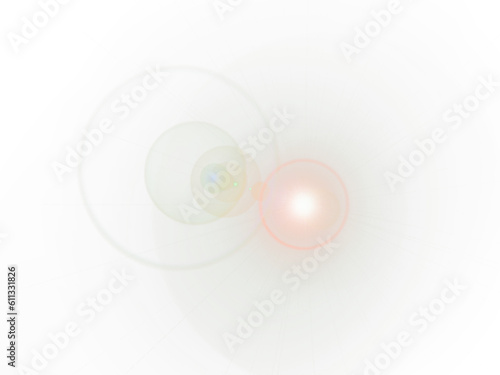 Star explodes on transparent background