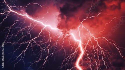 Striking Lightning Bolt Texture