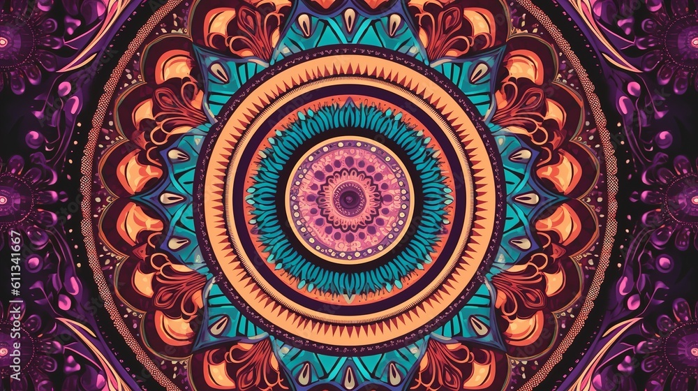 Ornamental Mandala Pattern Artwork