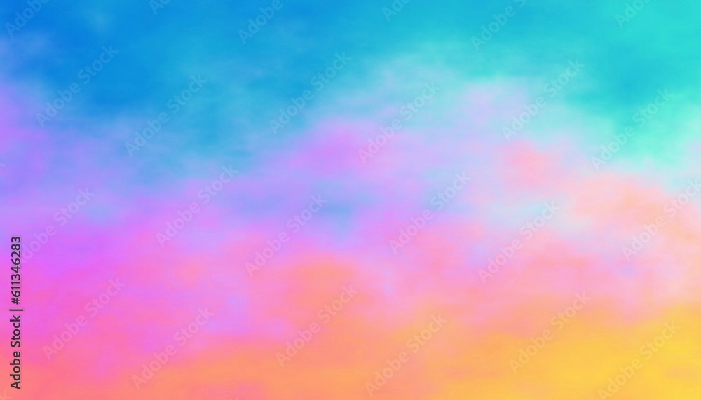 Abstract colorful background. Watercolor effect.