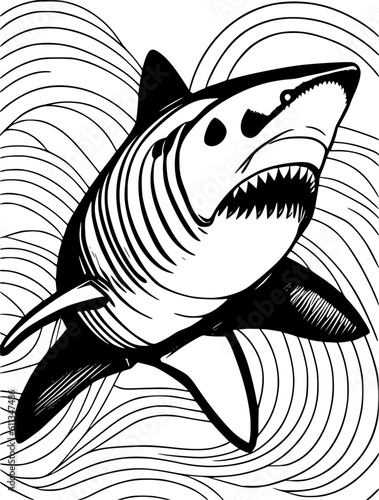 shark illustration