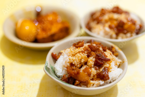 Taiwanese cuisine minced pork rice
