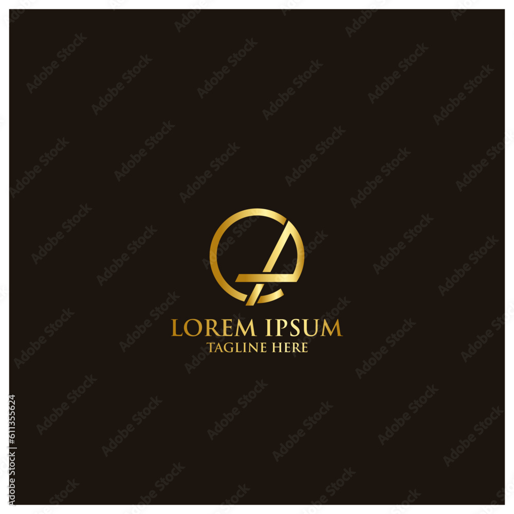 Luxury creative golden color logo design, Letter Logo vector, Creative icon, modern logos, professional black background golden color logo Luxury creative golden color logo design, Letter Logo vector, Creative icon, modern logos, professional black background golden color logo