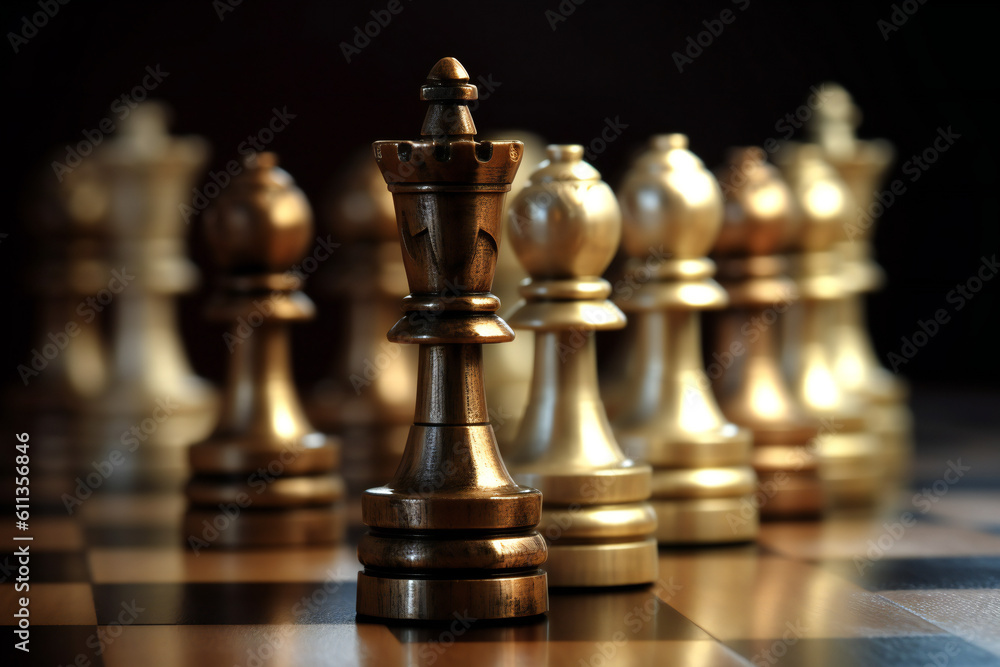 Art and Strategy of Chess: Unveiling the Power of Chessboards and Pieces in the Game of Kings! Immerse Yourself in the World of Chess, the Ultimate Board Game of Strategy Competition, Generative Ai