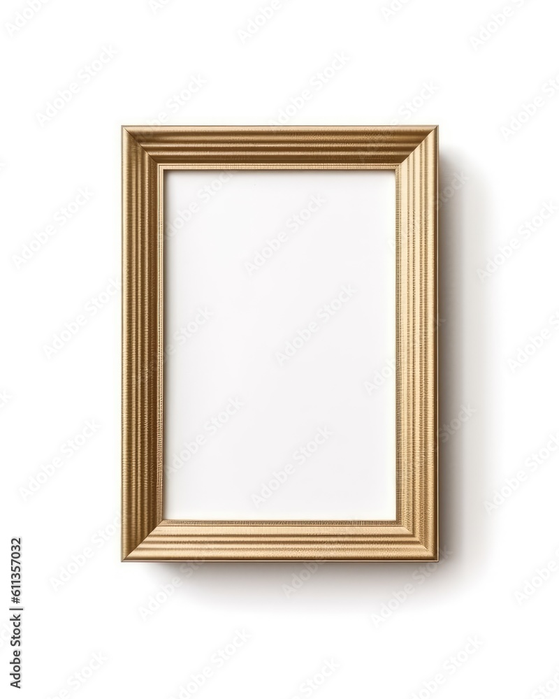 Mockup Golden Square Frame Front Mockup Golden Square Frame Front