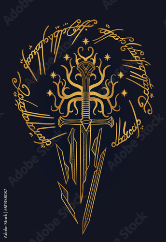 Rings Lord  -  Middle earth , One Ring , Master Ring 