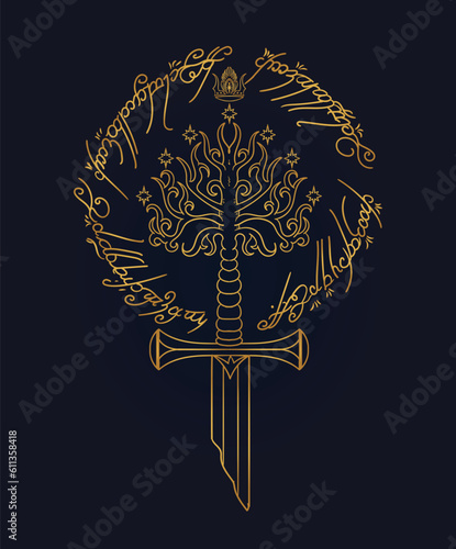 Rings Lord  -  Middle earth , One Ring , Master Ring 