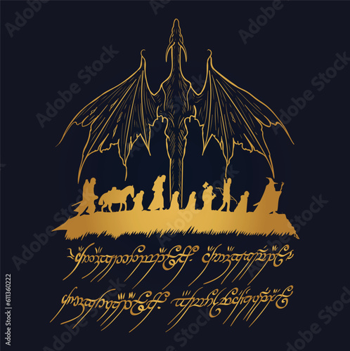Rings Lord  -  Middle earth , One Ring , Master Ring 